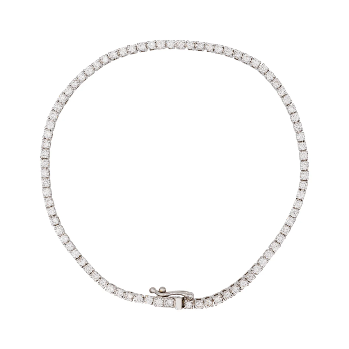 Bracelet Line in white gold and diamonds - Image 3