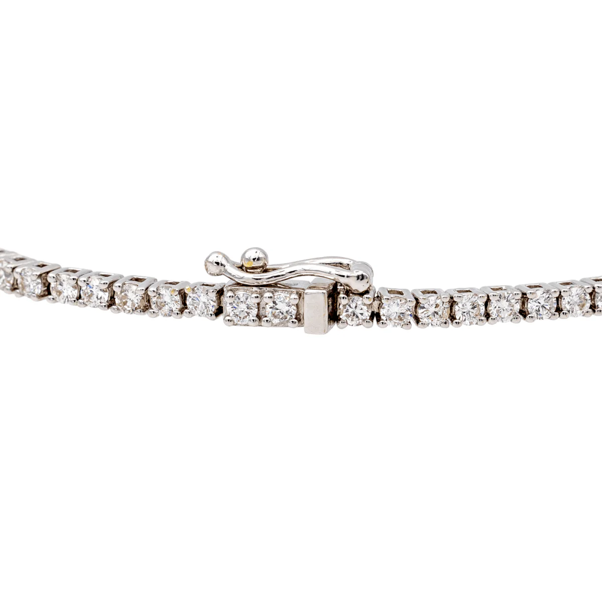 Bracelet Line in white gold and diamonds - Image 4
