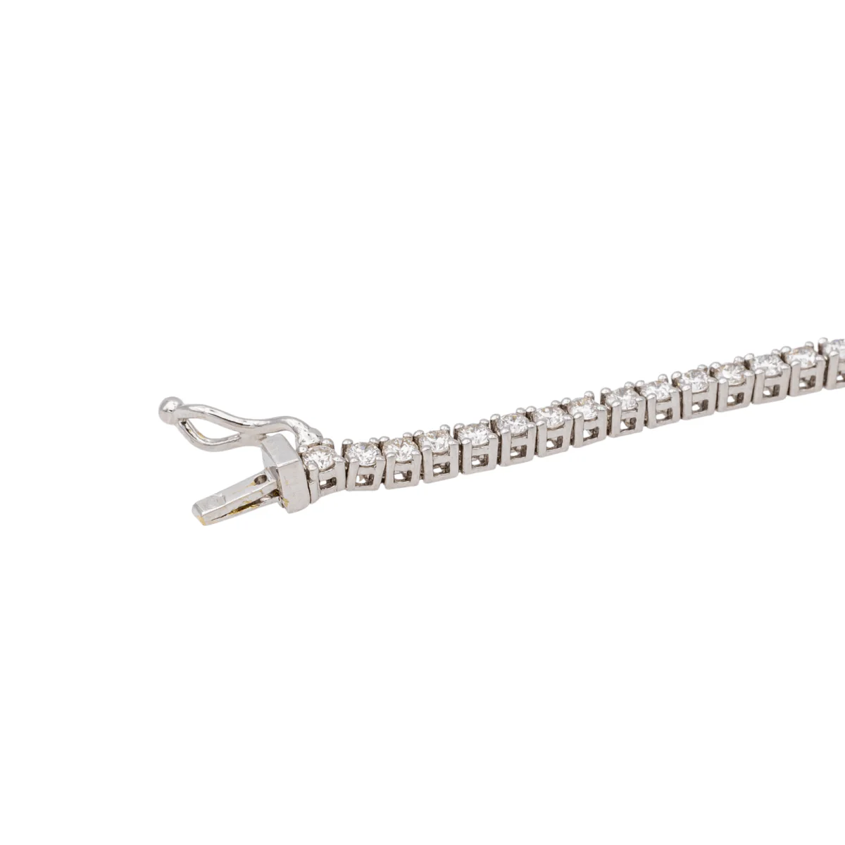Bracelet Line in white gold and diamonds - Image 5