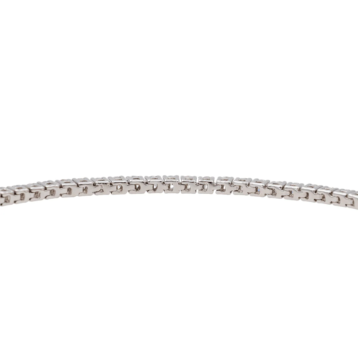 Bracelet Line in white gold and diamonds - Image 6