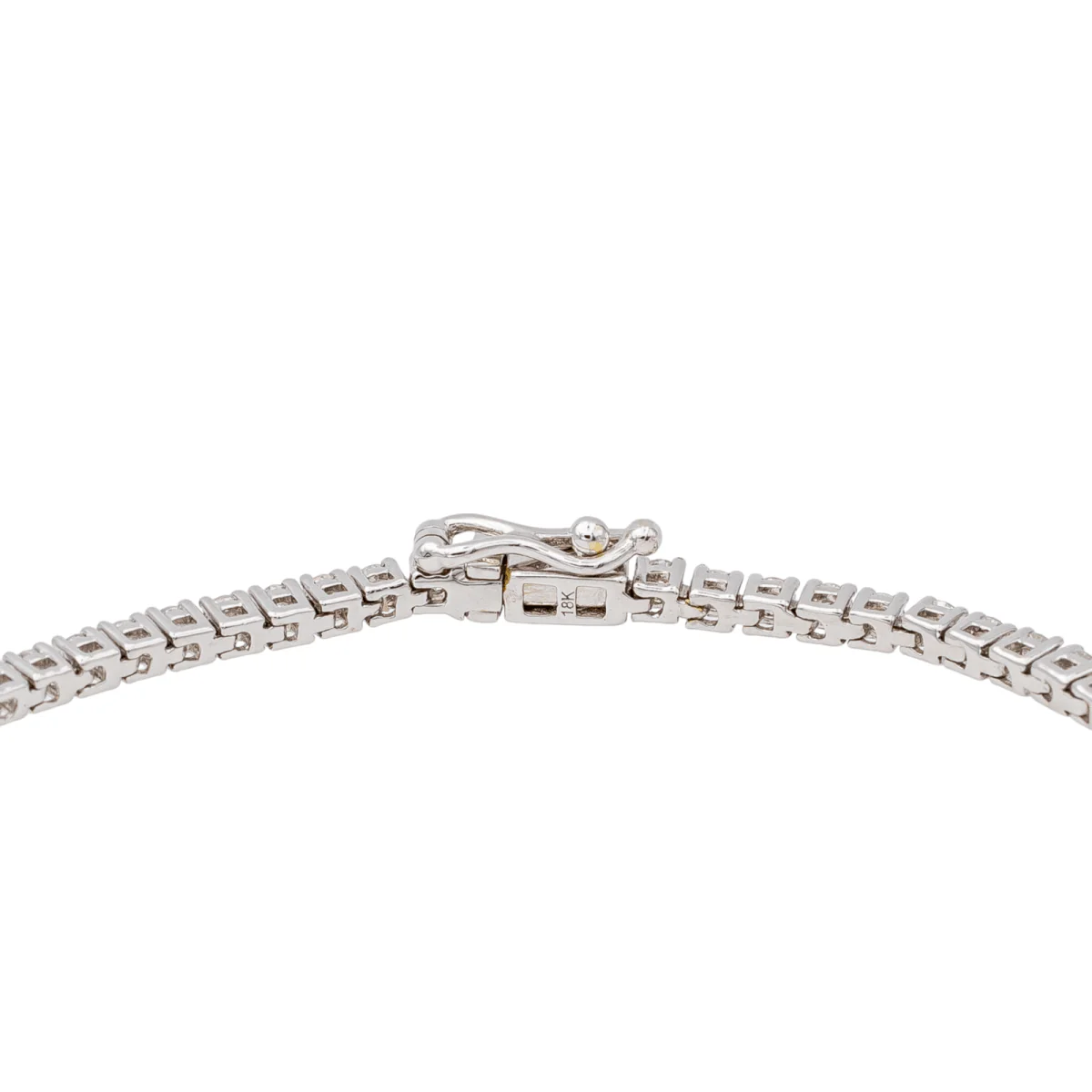 Bracelet Line in white gold and diamonds - Image 7