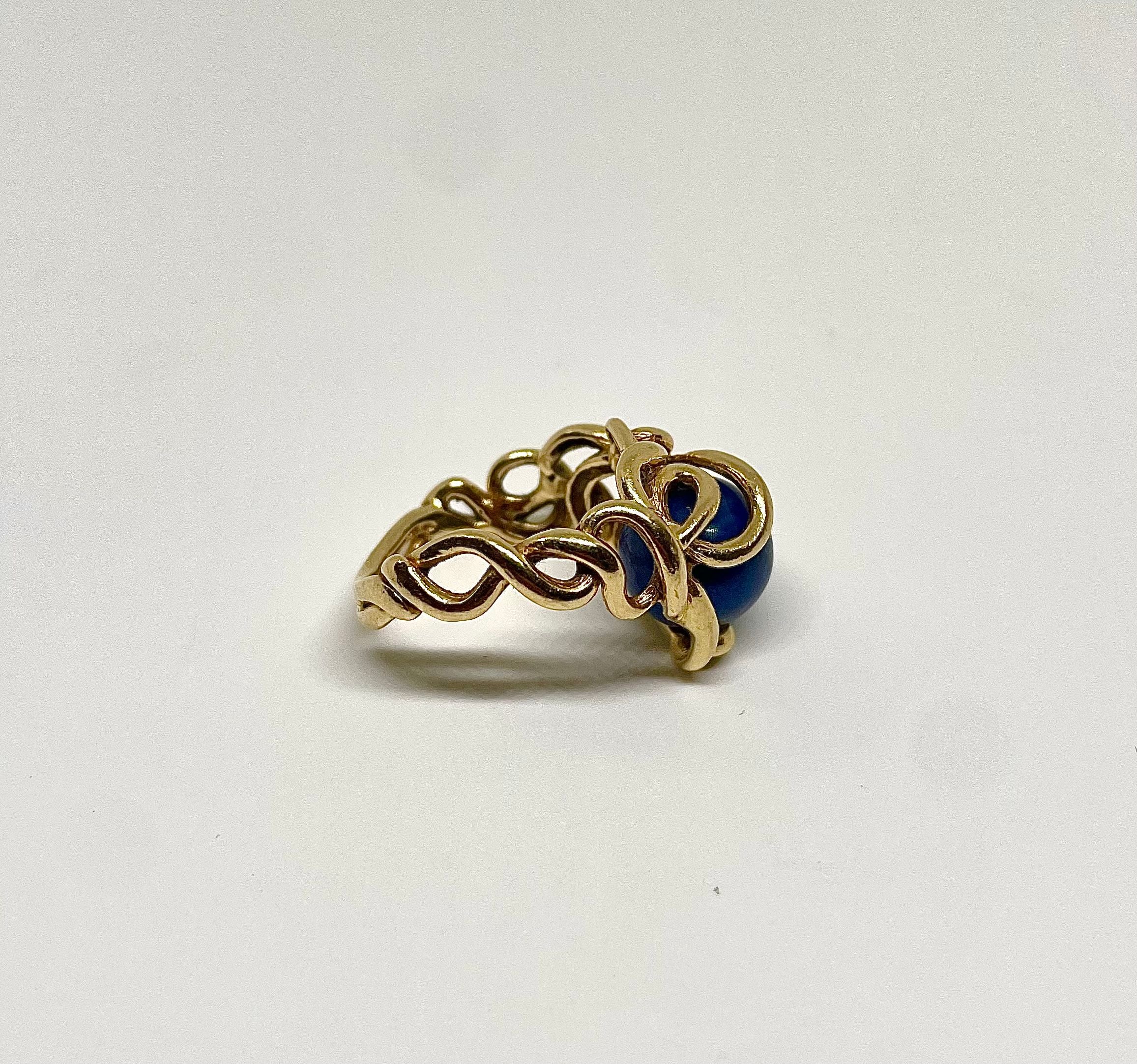 Ring Gilbert Albert in yellow gold - Image 2