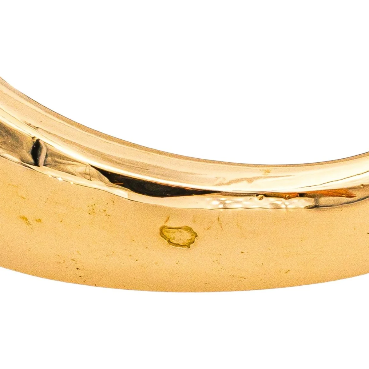 Ring Jonc in yellow gold and diamonds - Image 7