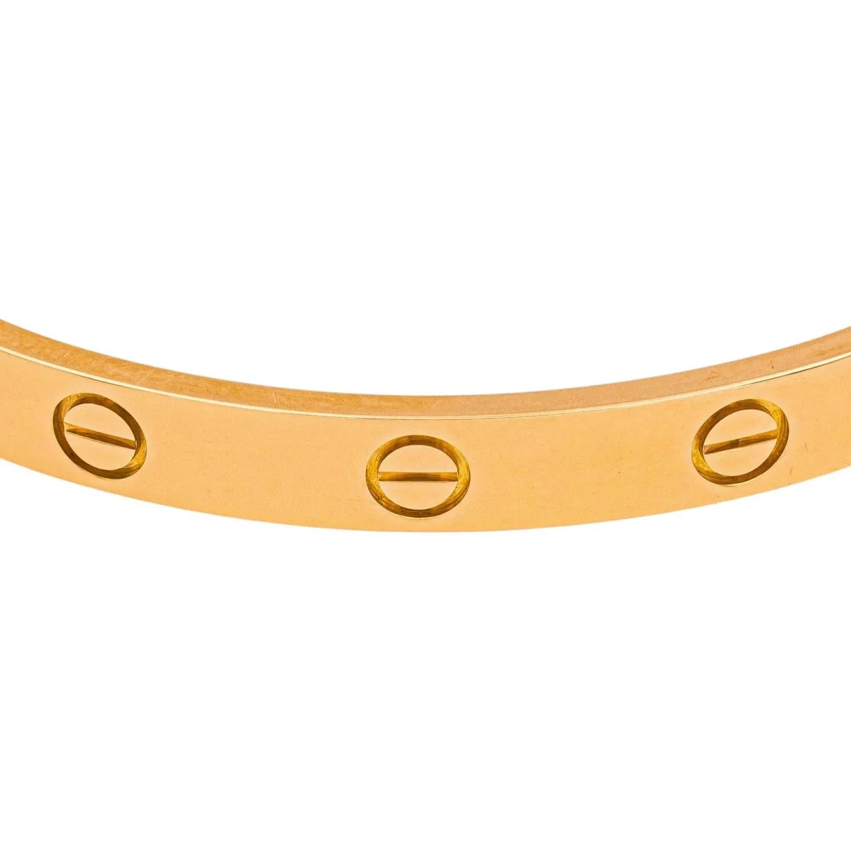 Bracelet CARTIER "Love" wedding band in rose gold - Image 6