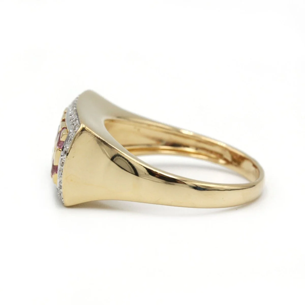 Ring - Now, diamonds & Pink sapphires - Image 4