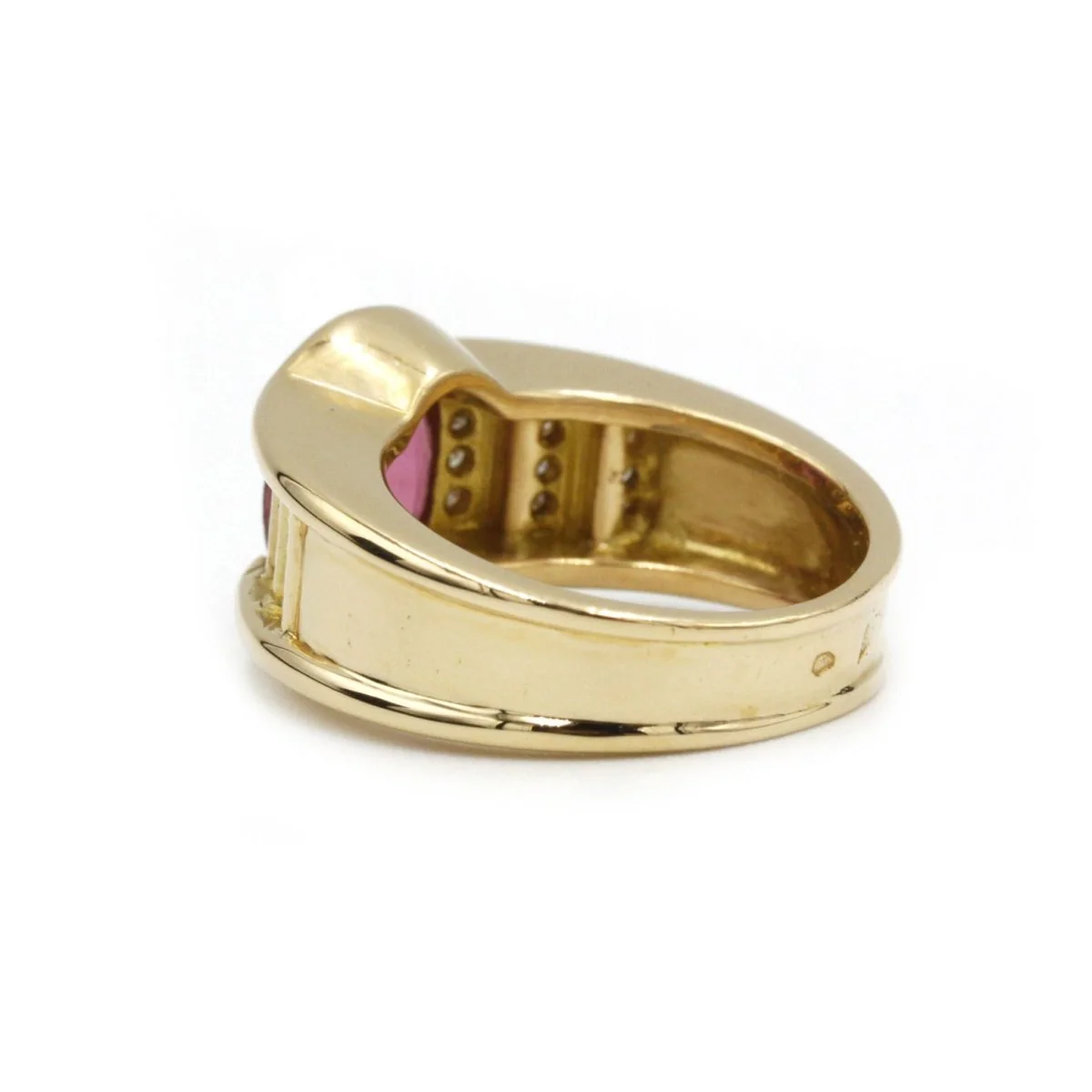 Ring - Gold, tourmaline and diamonds - Image 4