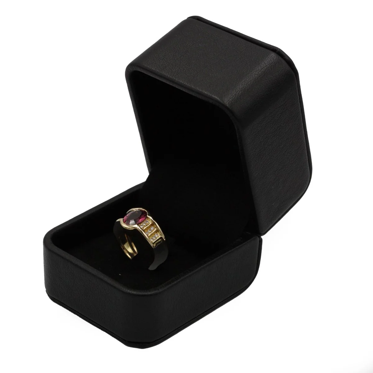 Ring - Gold, tourmaline and diamonds - Image 6