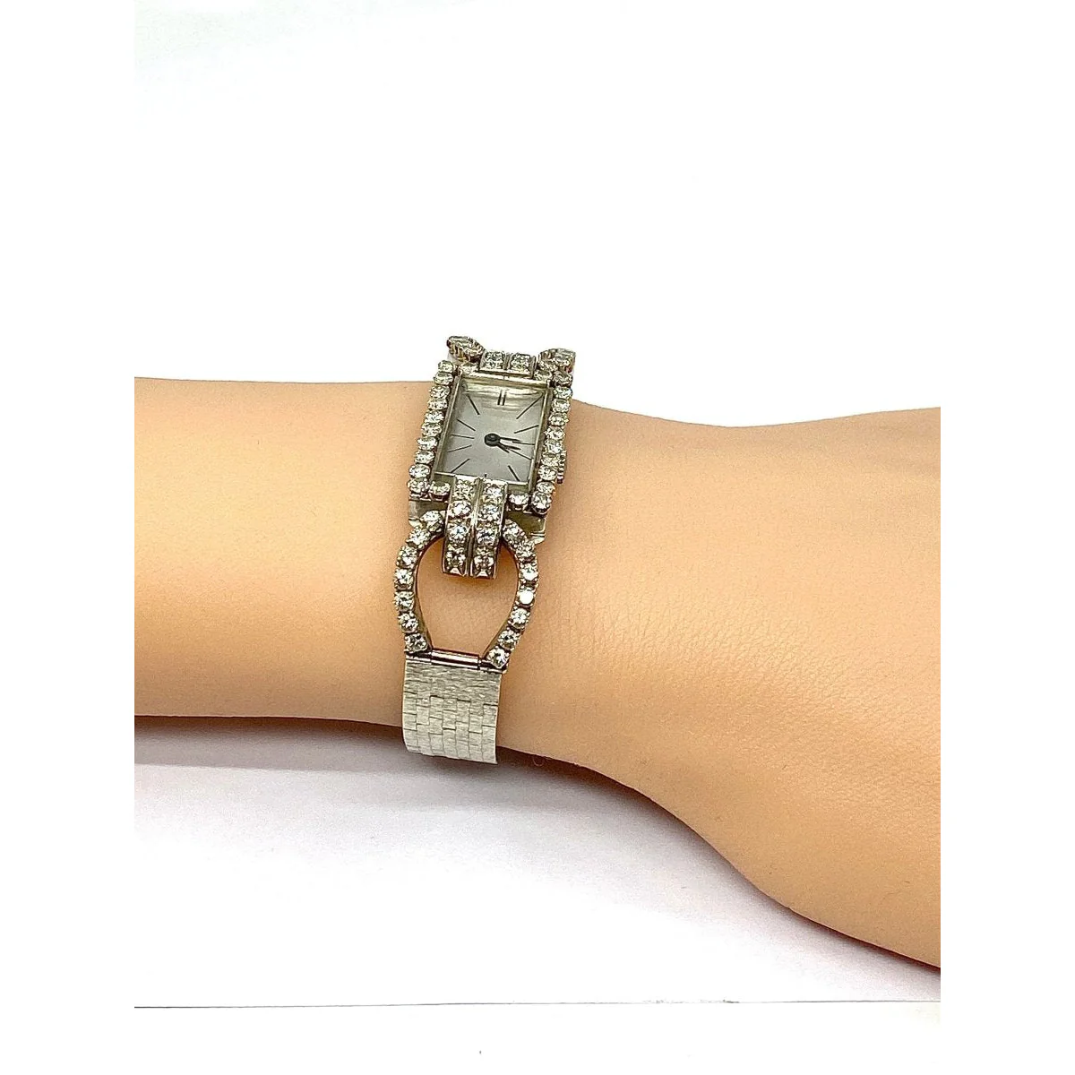 Watch Mechanical gold and diamonds - Image 8