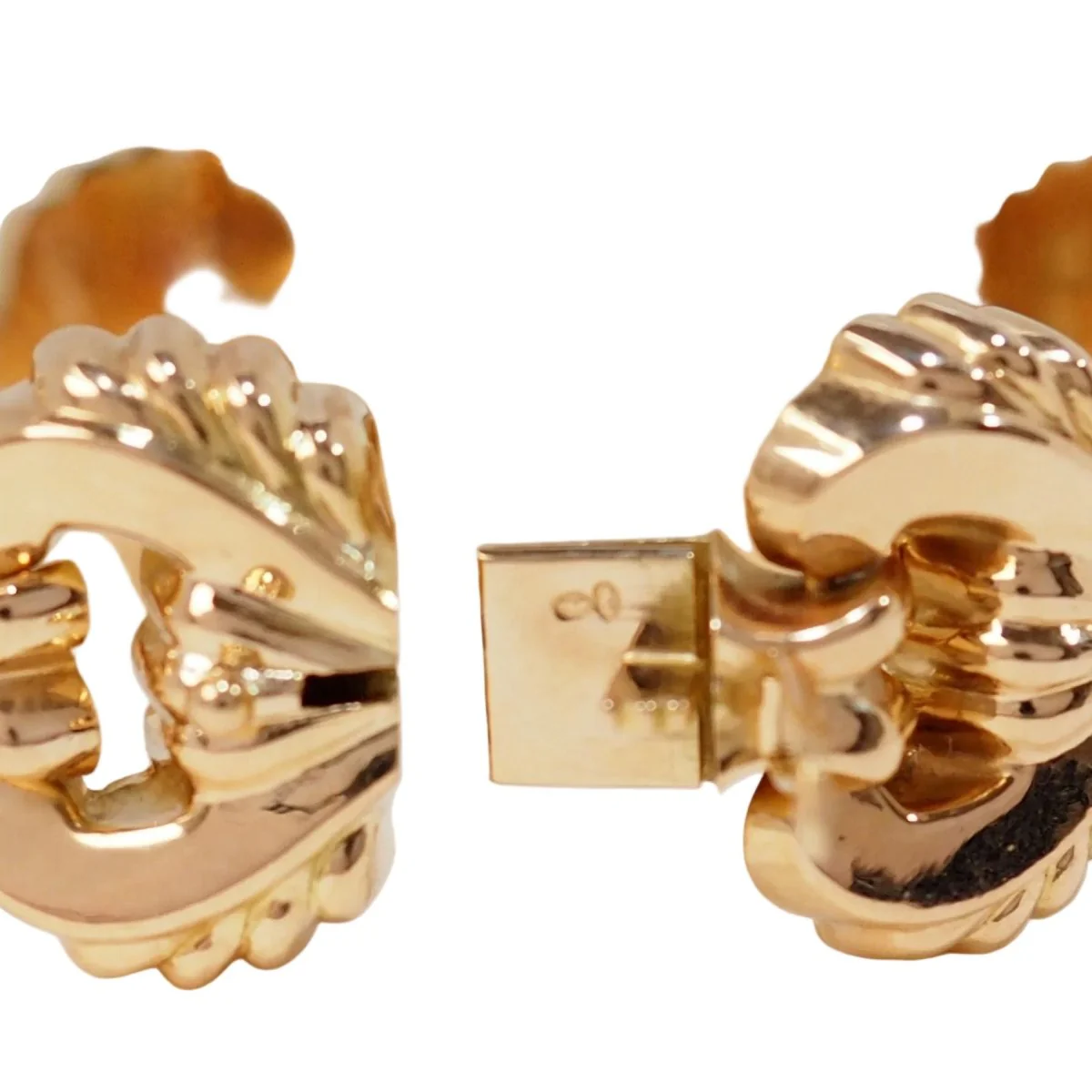 Tank bracelet in yellow gold  - Image 3
