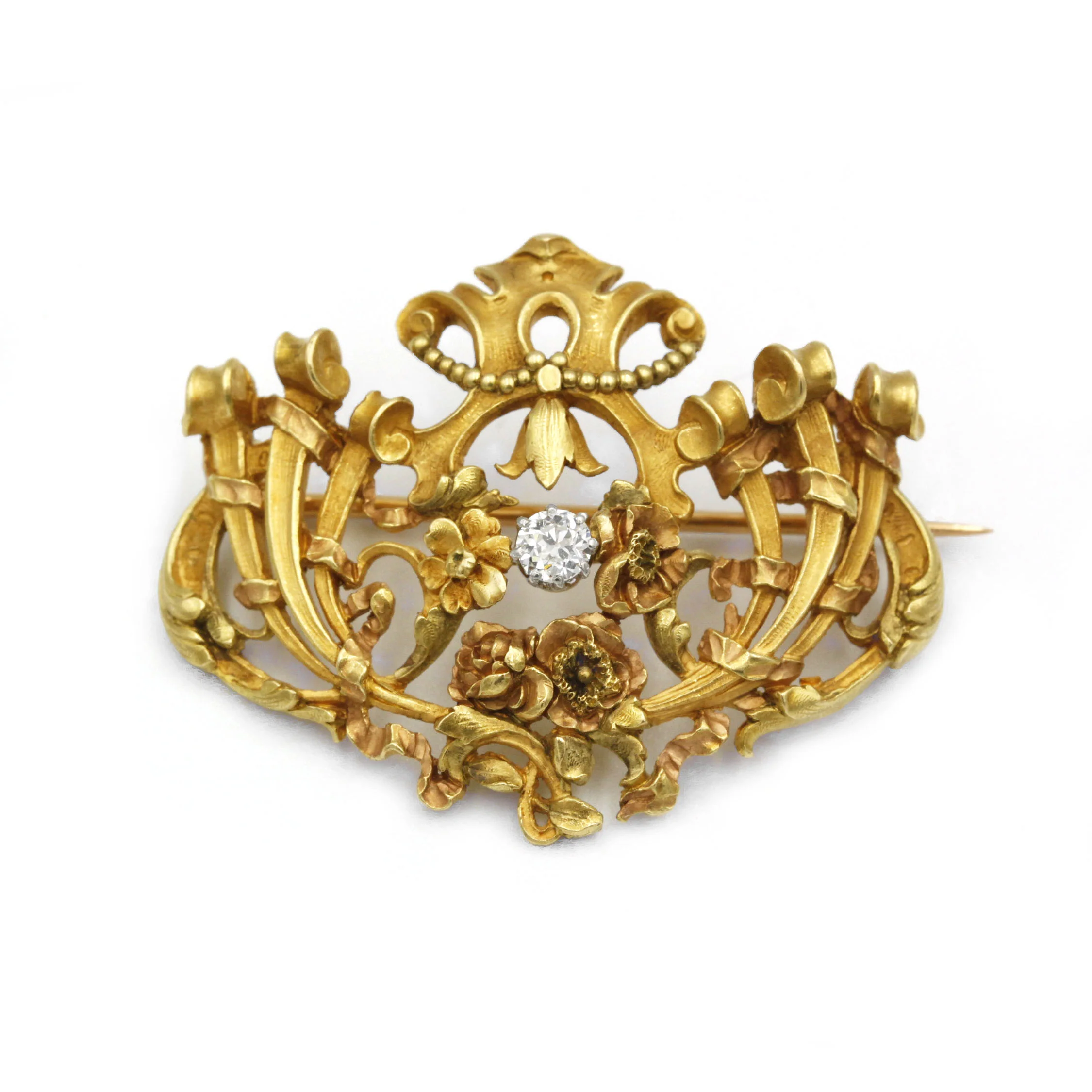 Brooch - Gold & Diamonds