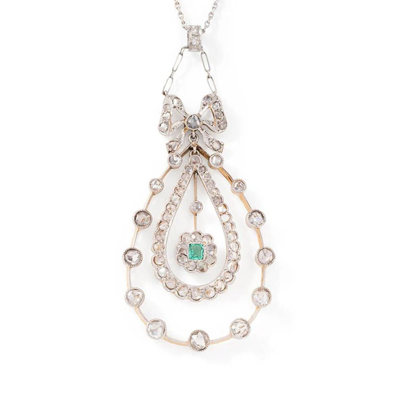 Early 20th century pendant necklace