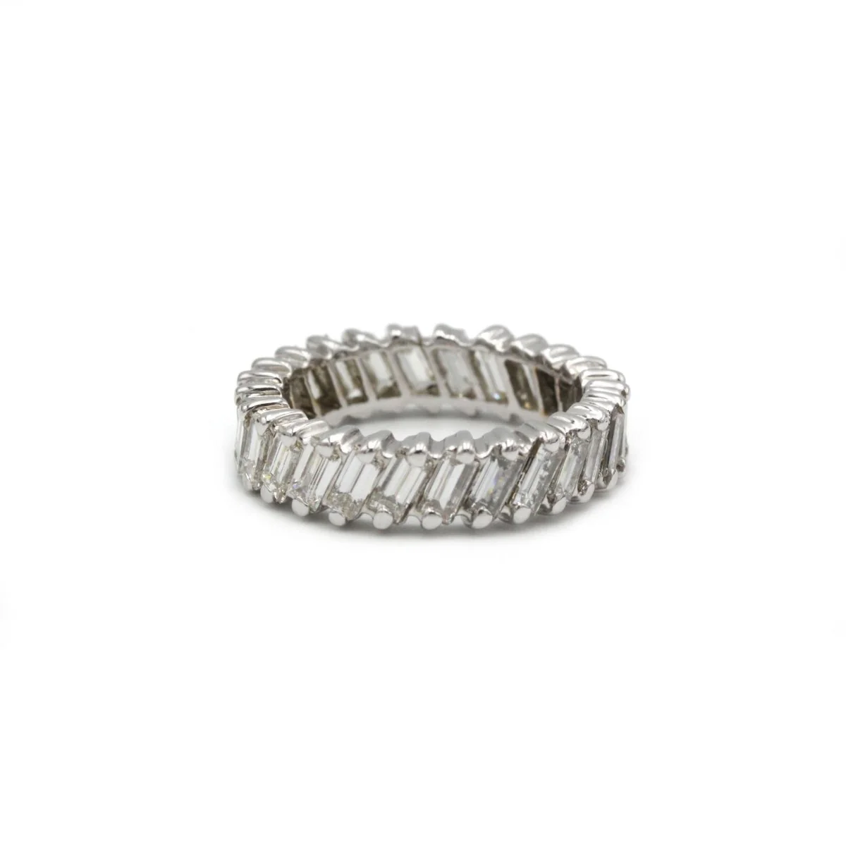 Ring Alliance in white gold and diamonds