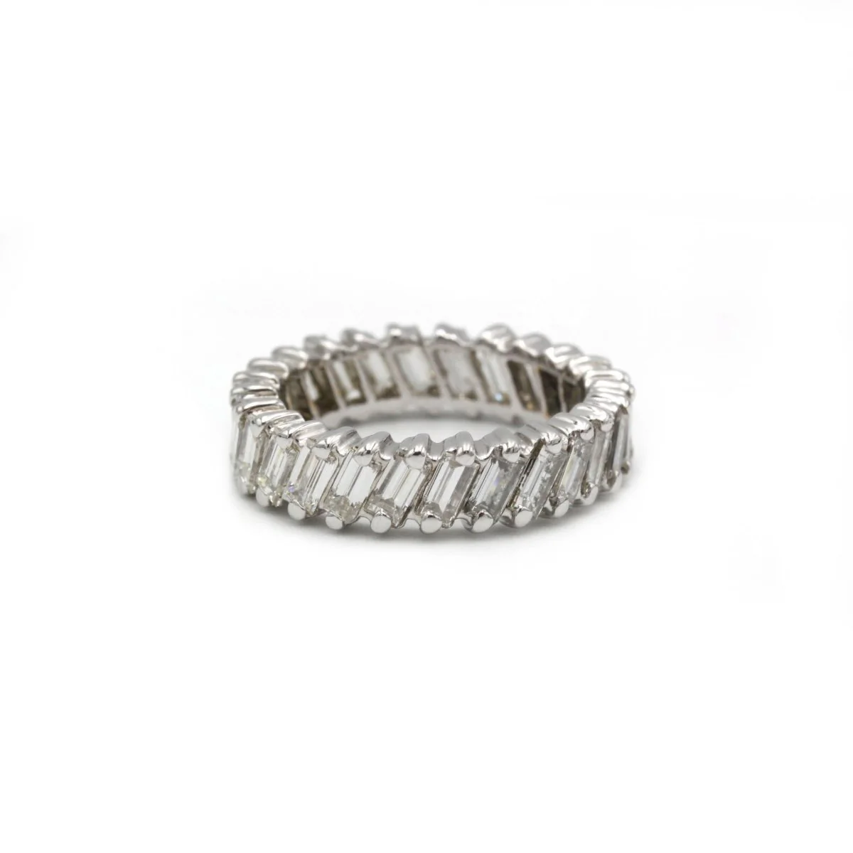 Ring Alliance in white gold and diamonds - Image 2