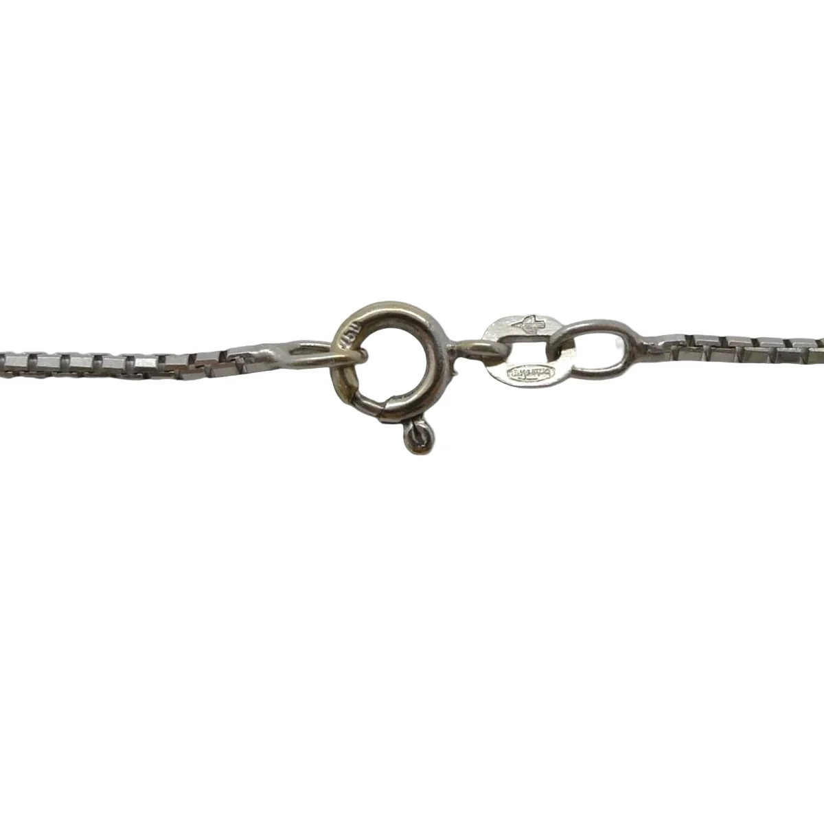 White gold and diamond necklace - Image 2