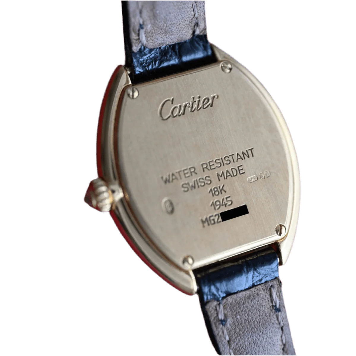 Watch CARTIER "Tortue" in yellow gold and diamonds - Image 3