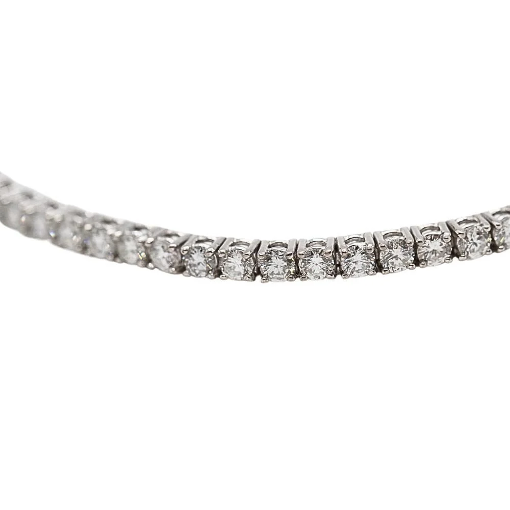 Bracelet Line in white gold and diamonds - Image 2