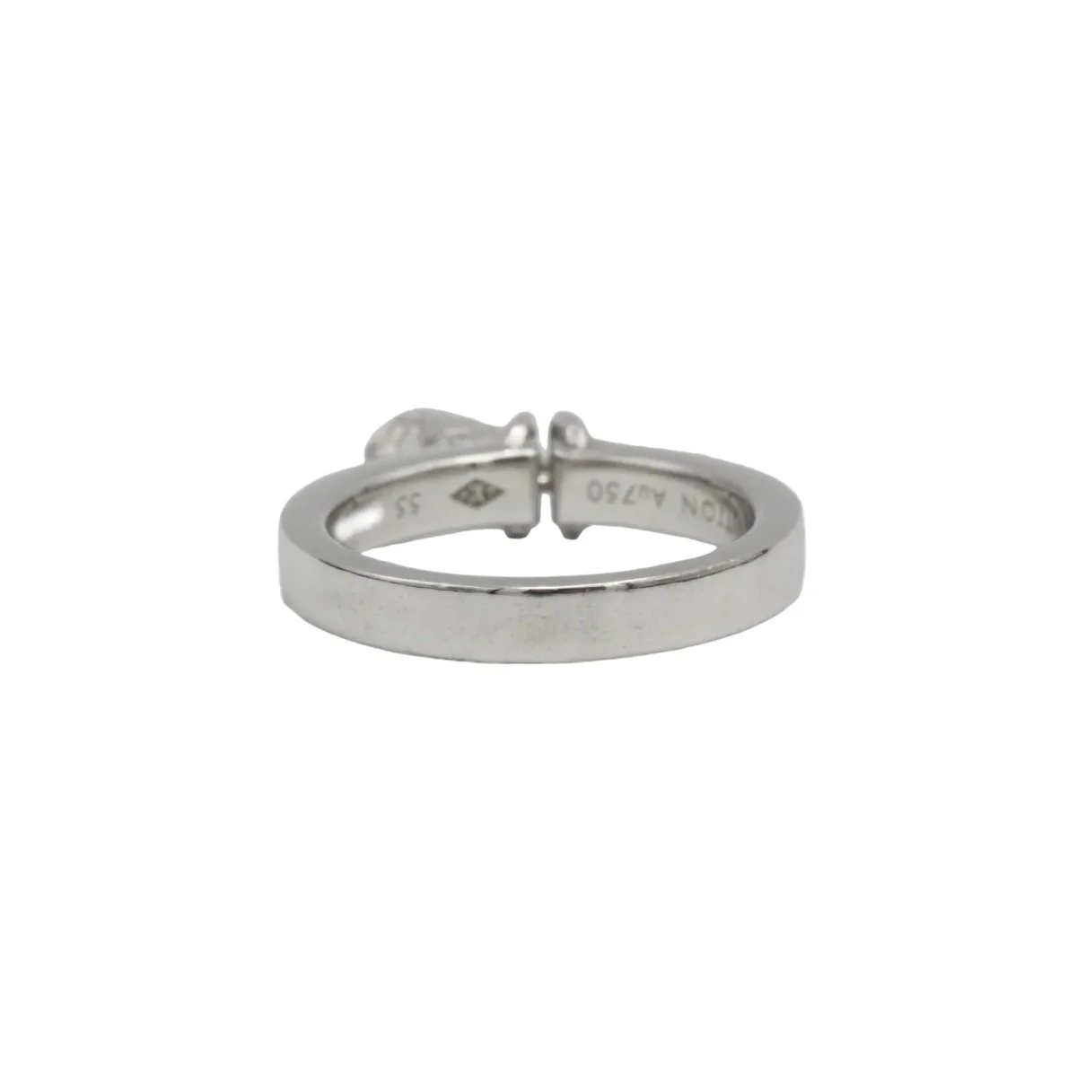 Ring LOUIS VUITTON "Lockit" in white gold and diamonds - Image 4