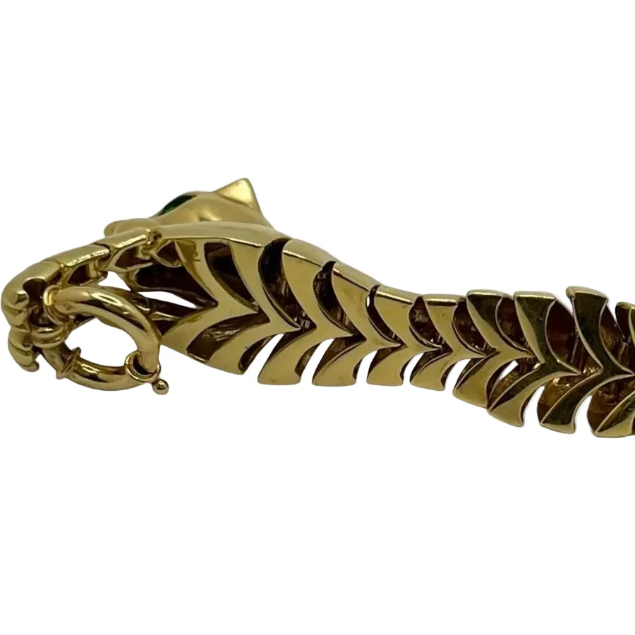Yellow Gold Tank Bracelet - Image 4
