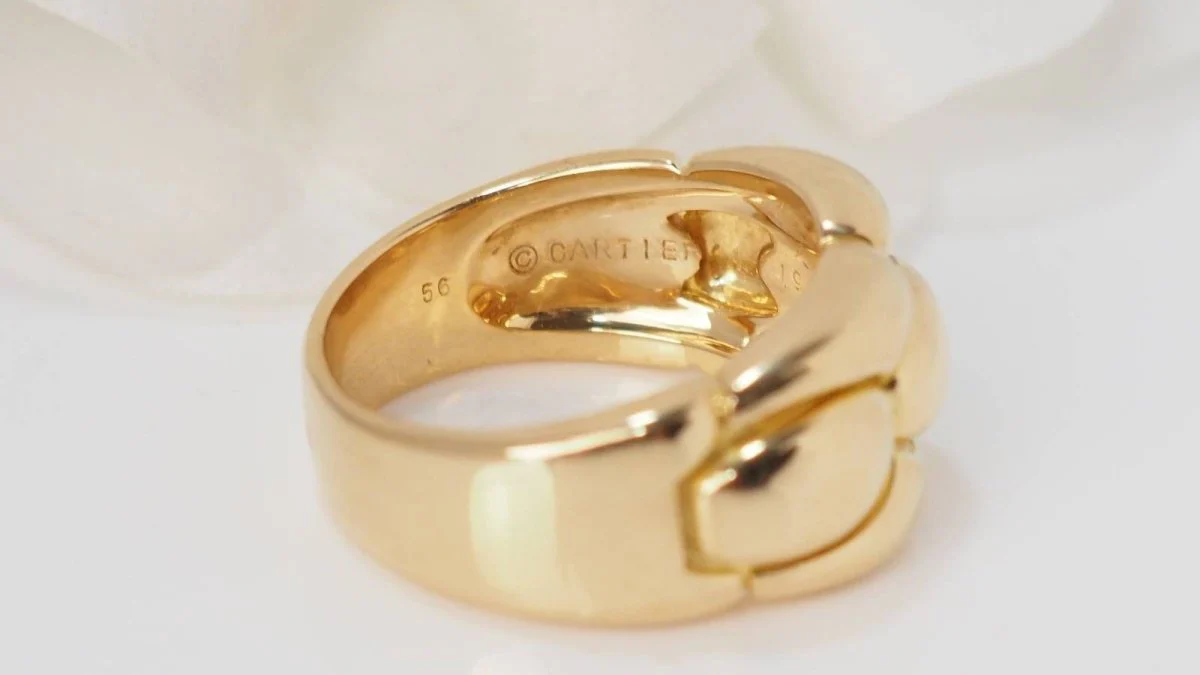 Gentiane de Cartier ring in yellow gold - Image 5