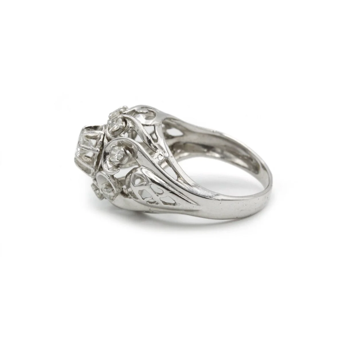 Ring - Gold, Platinum &amp; Diamonds - Image 2