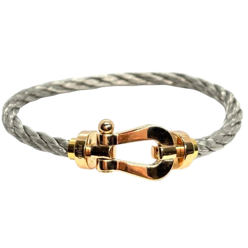 Bracelet Flexible FRED "Force 10" in rose gold
