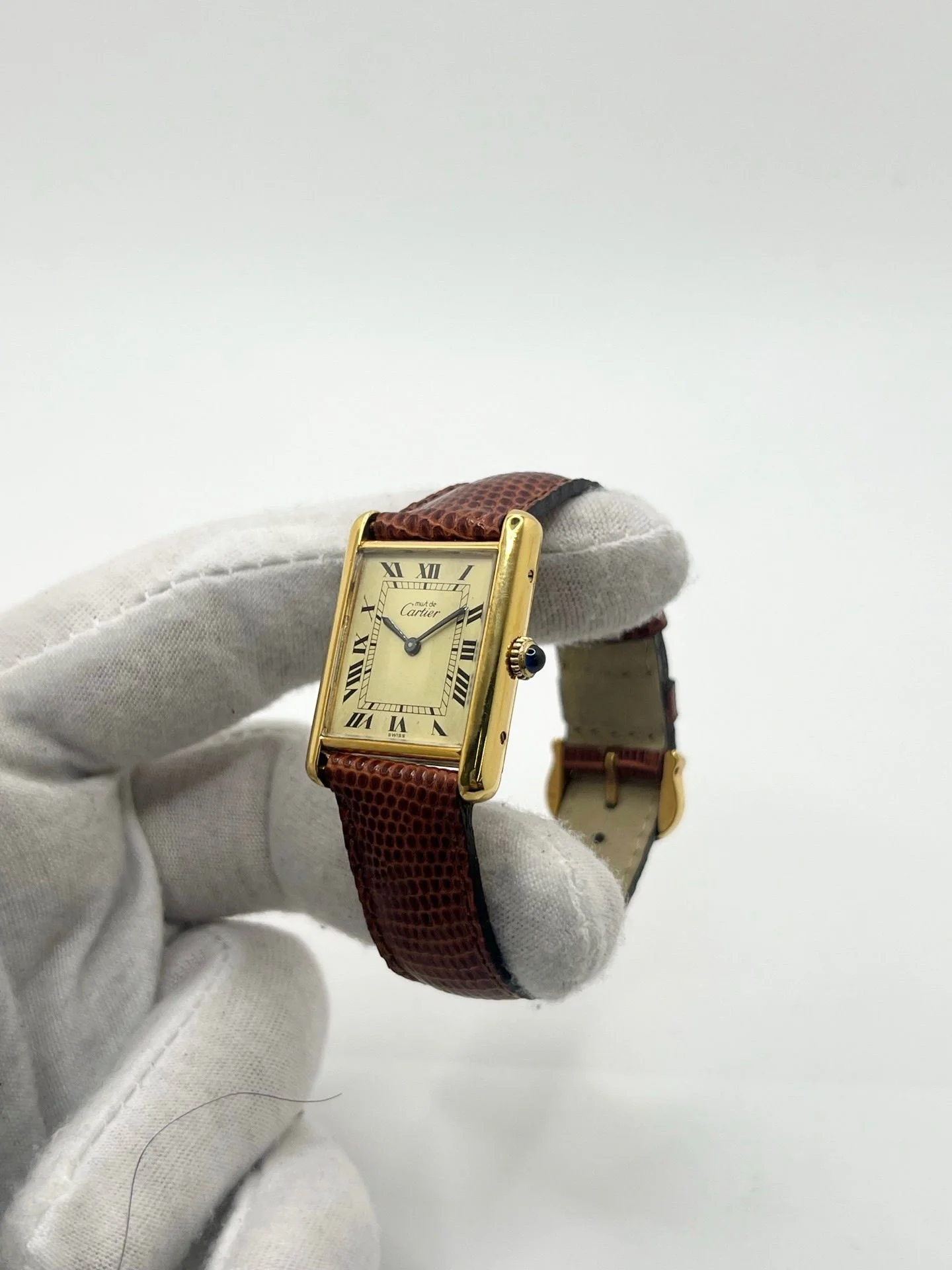 Cartier Tank Must Vermeil Large Model - Image 7