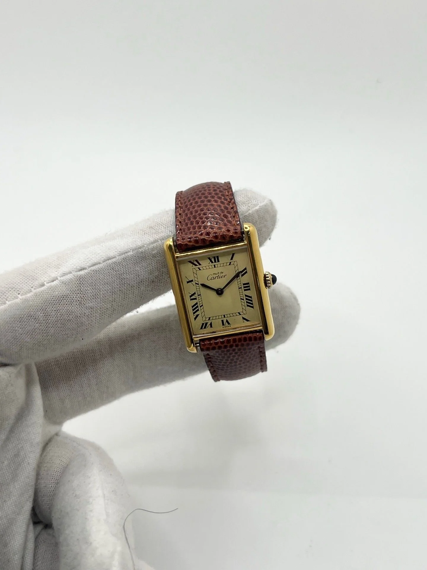 Cartier Tank Must Vermeil Large Model - Image 8