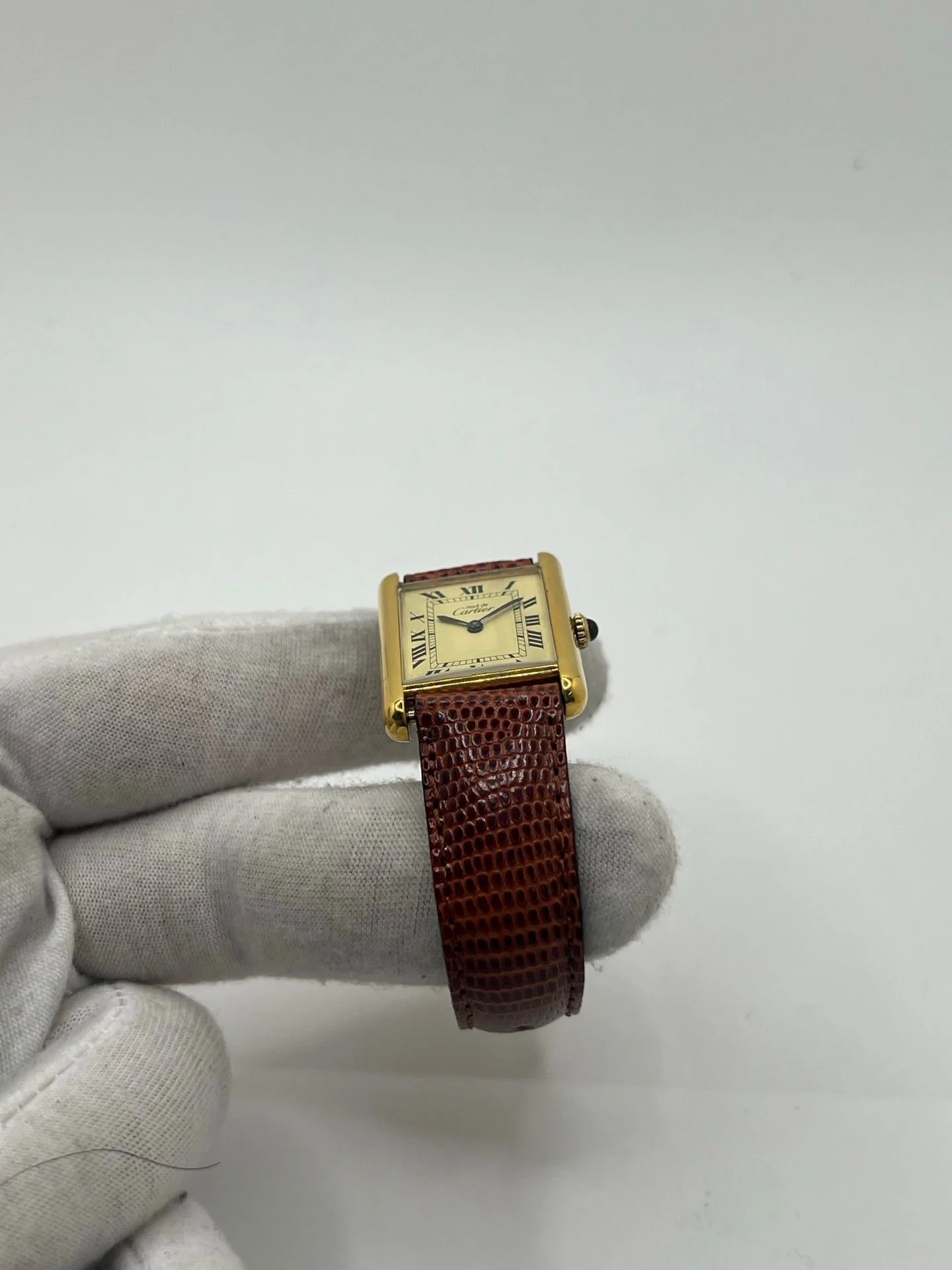 Cartier Tank Must Vermeil Large Model - Image 9