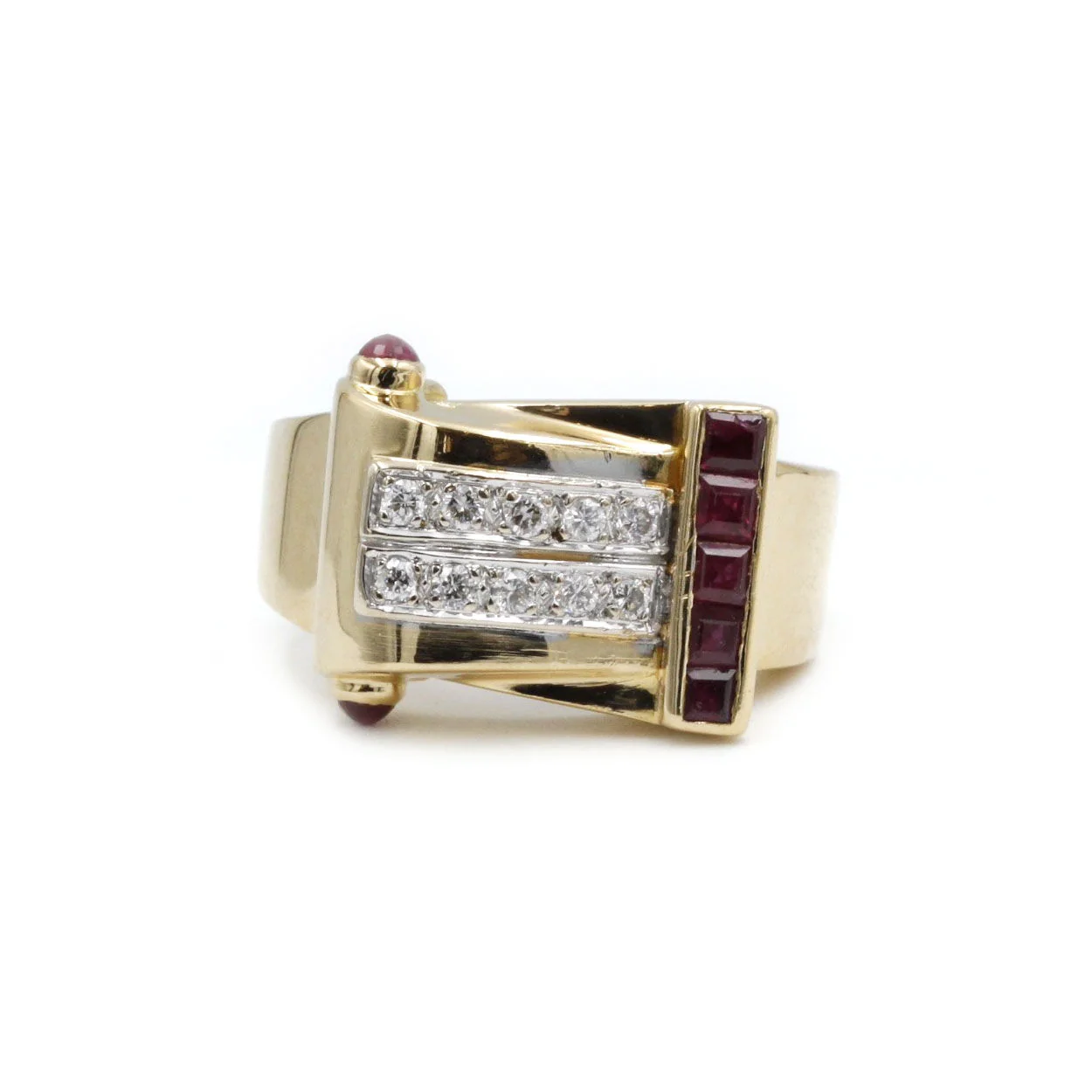 Ring - Gold, Diamonds & Rubies