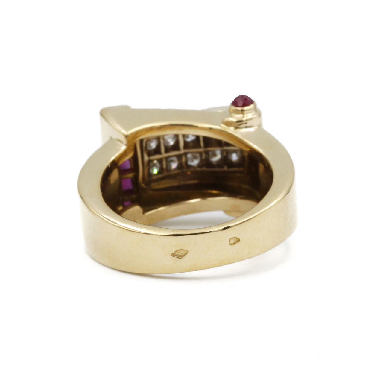 Ring - Gold, Diamonds & Rubies - Image 3