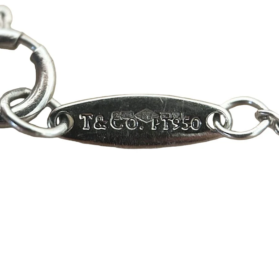 TIFFANY & CO "Diamonds by the Yard" Flexible Bracelet in Platinum and Diamonds - Image 5