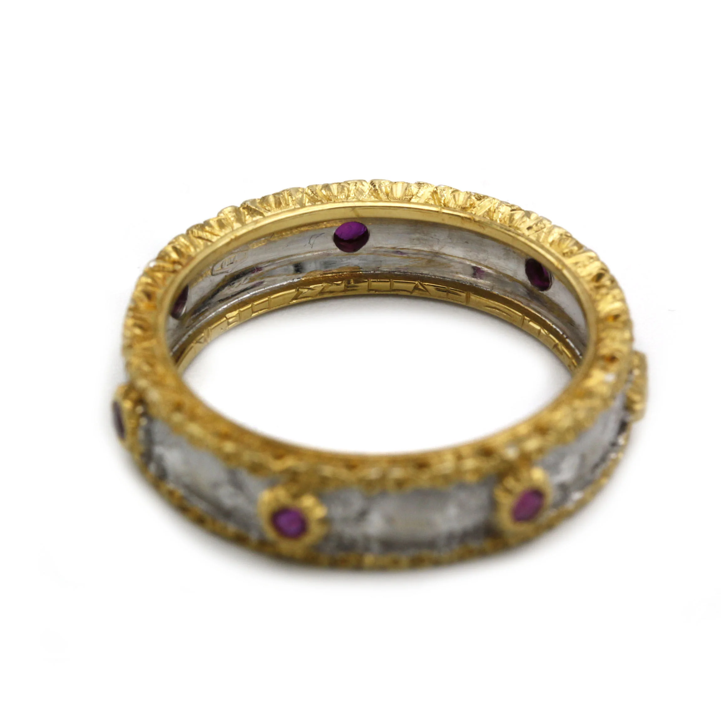 "Macri Capri Eternal" Ruby Ring - BUCCELLATI - Image 3