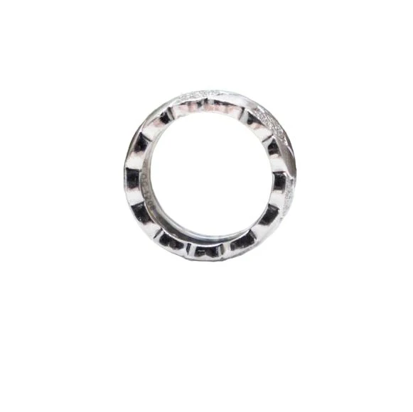 Ring CARTIER "La Dona XL" headband in white gold and diamonds - Image 5