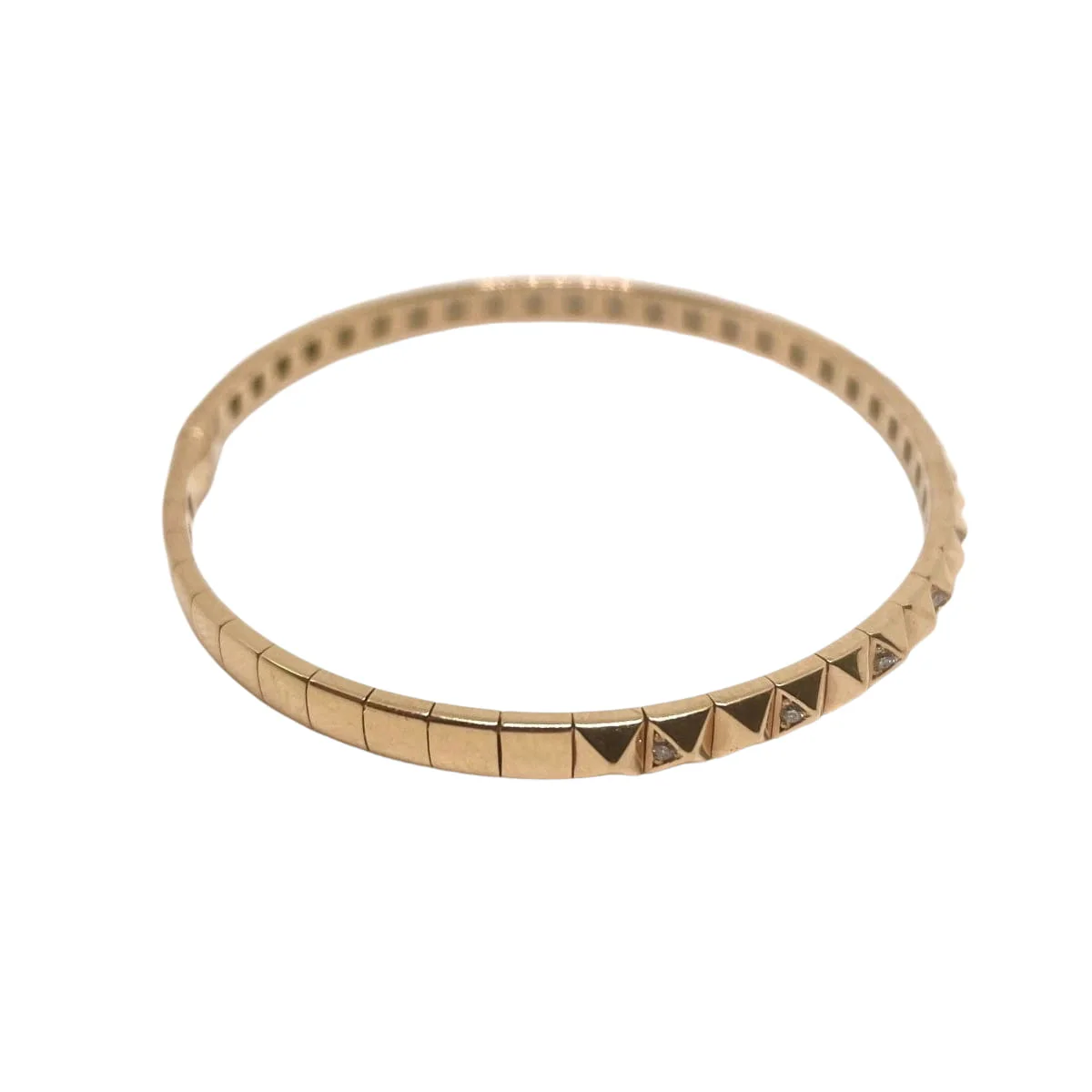 Bracelet Rush in rose gold and diamonds - Image 5
