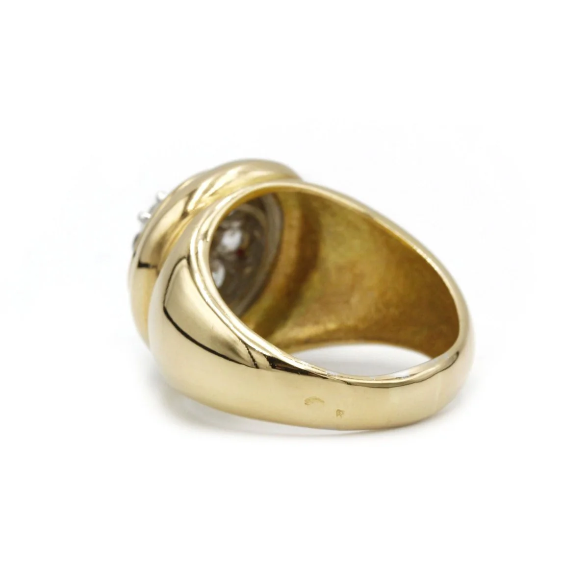 Ring - Gold and diamonds - Image 6