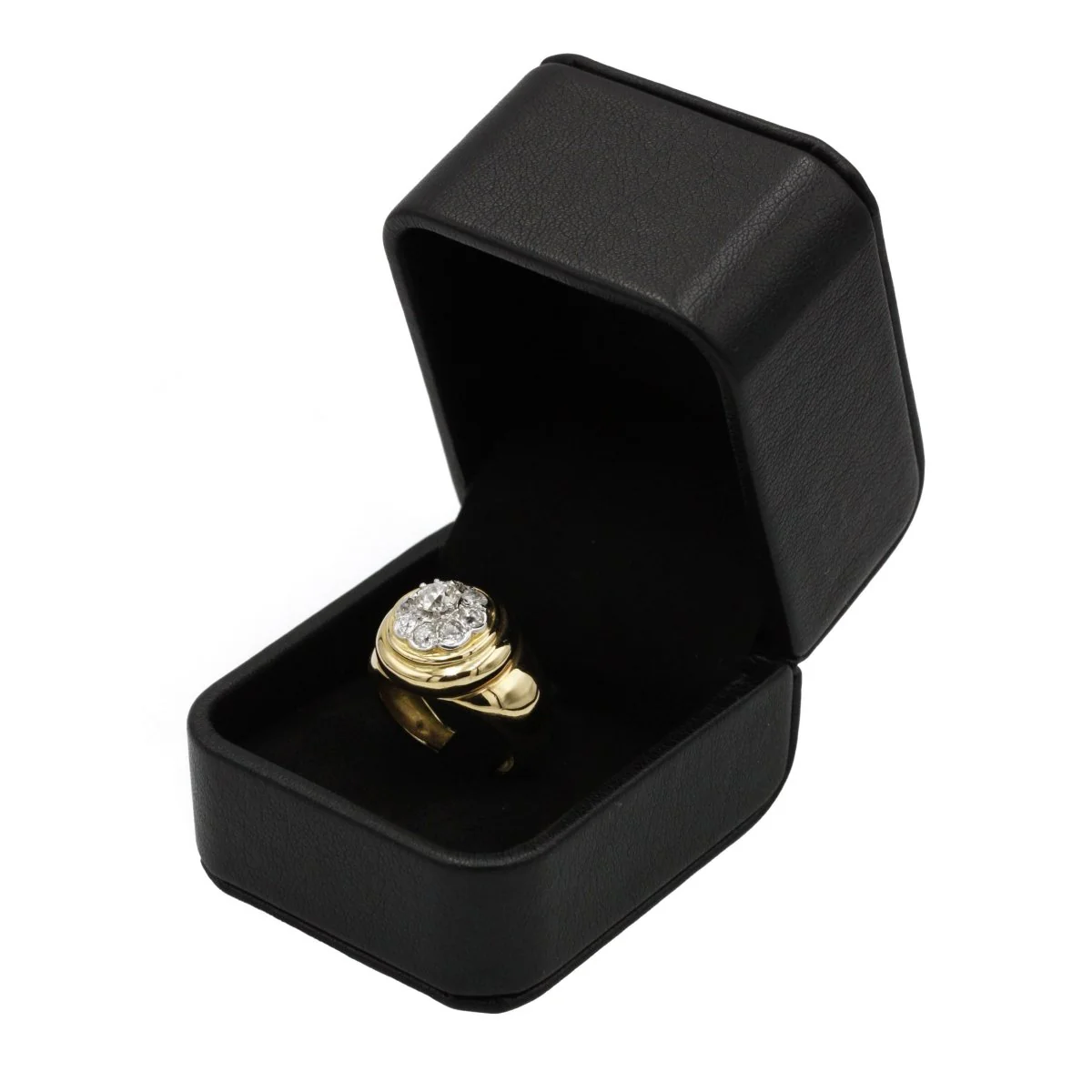 Ring - Gold and diamonds - Image 8