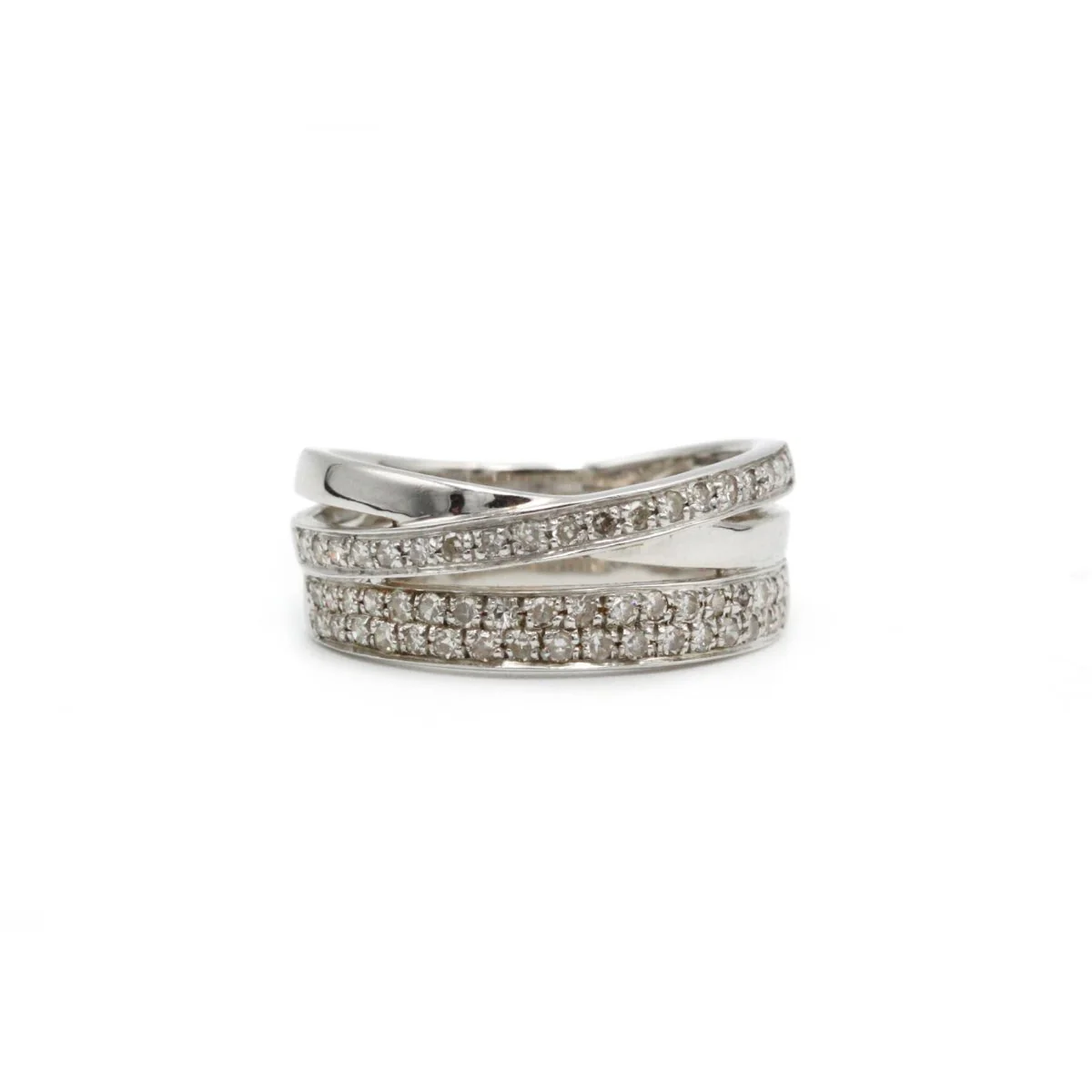 Ring - White gold and diamonds