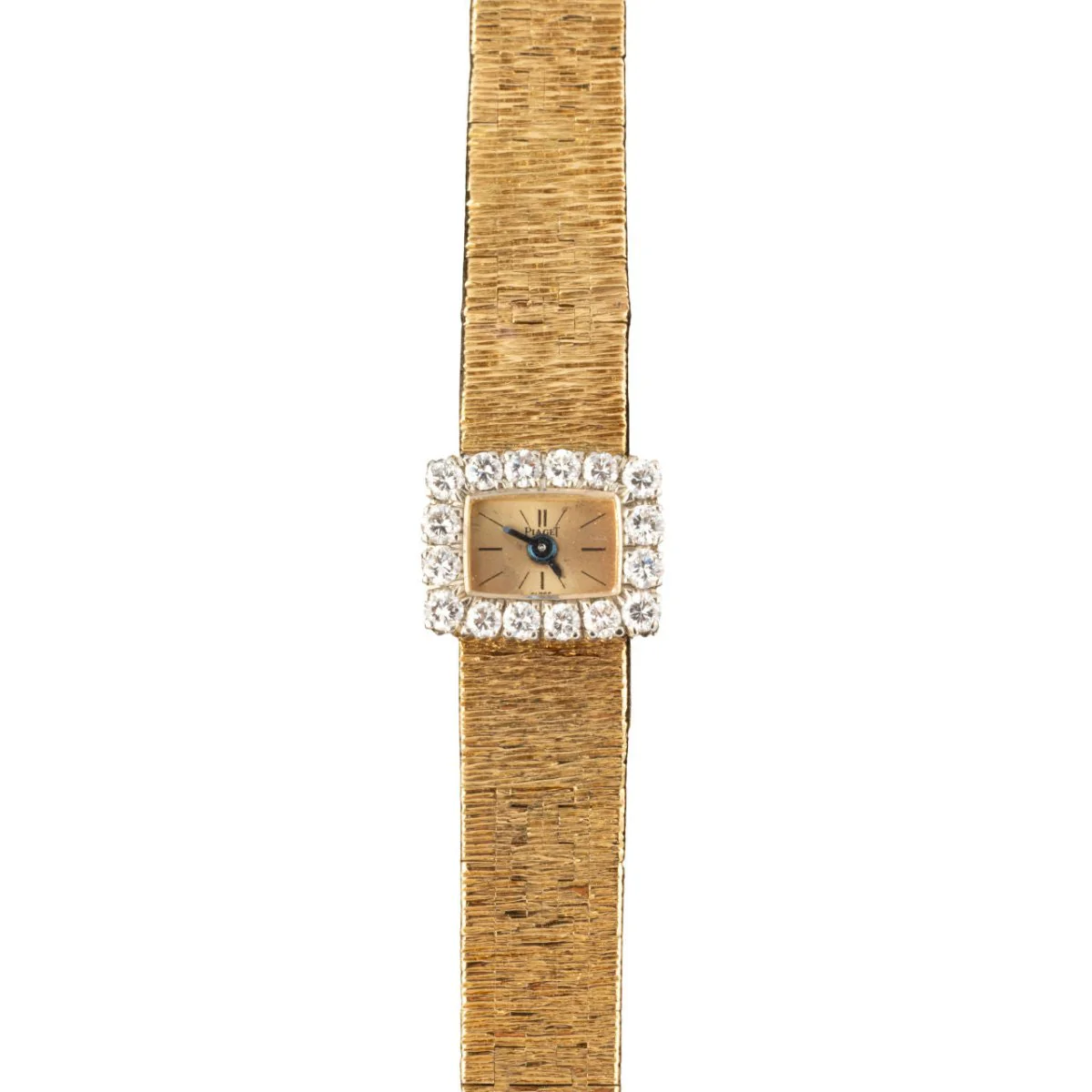 Watch PIAGET in yellow gold and diamonds