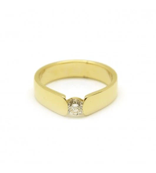 Solitaire - 0.35 carat diamond