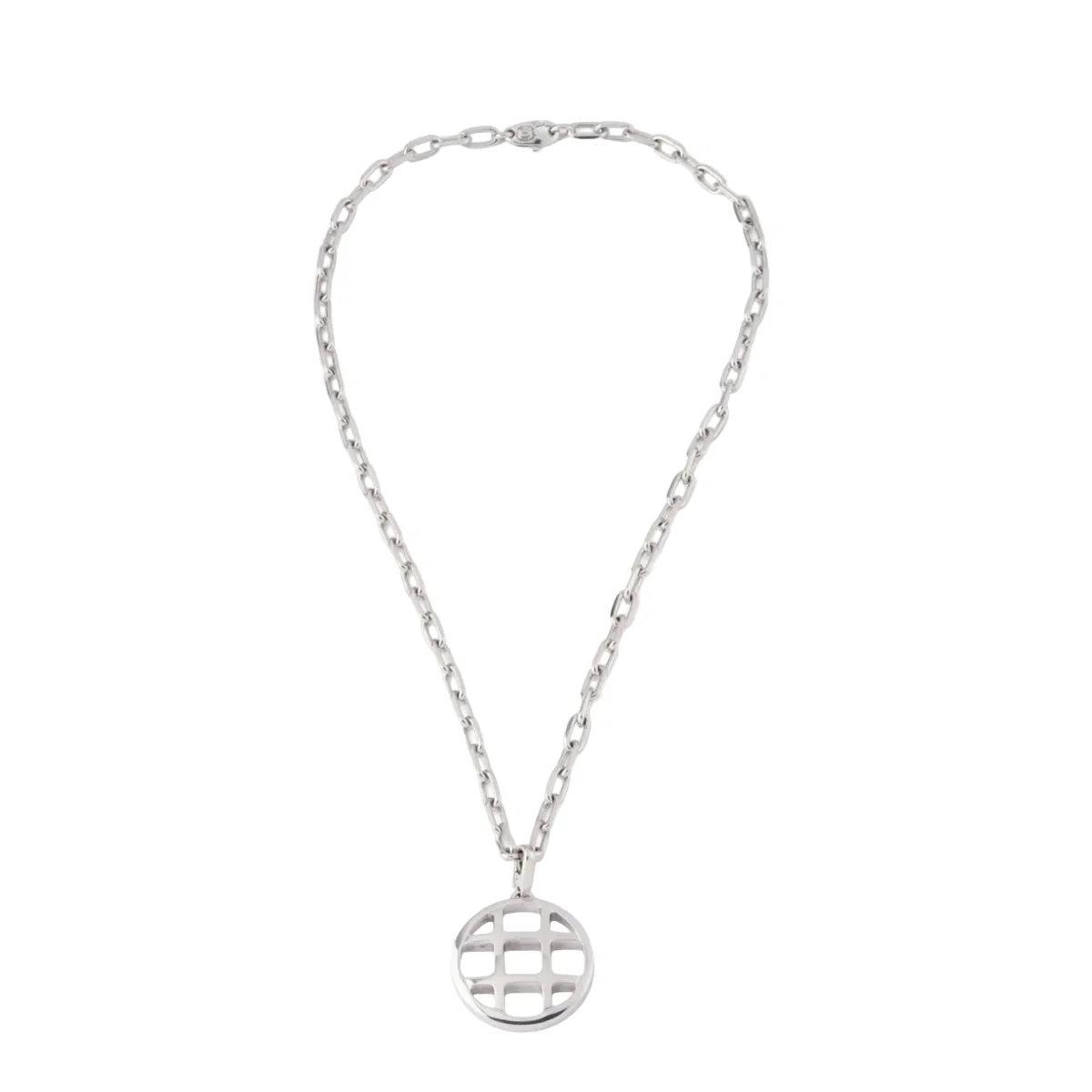 Necklace CARTIER "Pasha" pendant in white gold