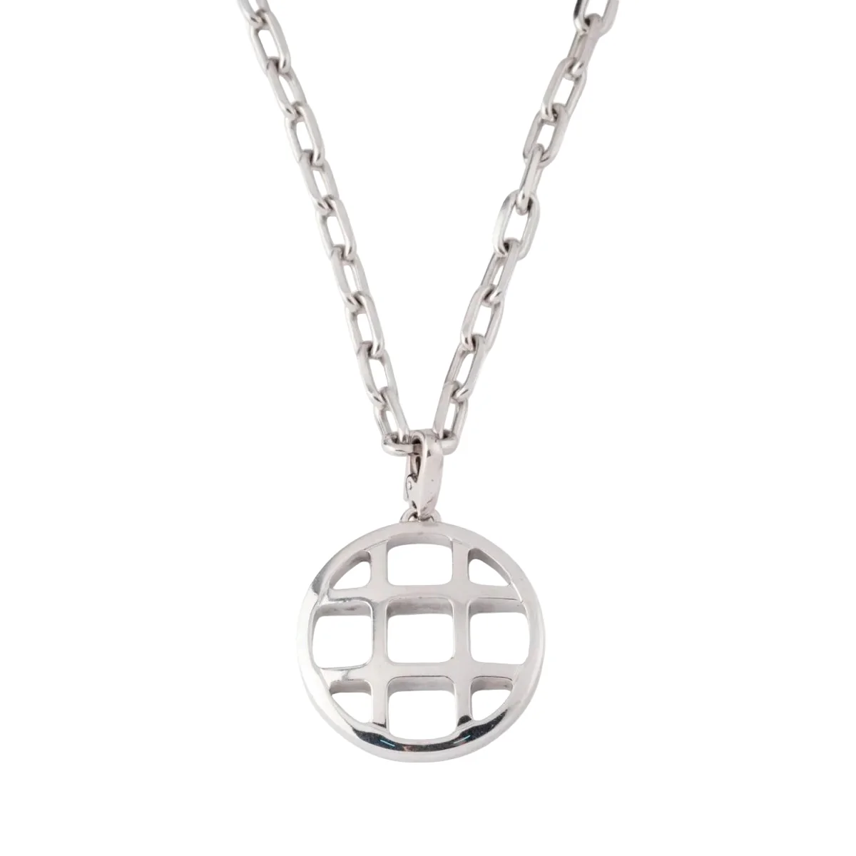 Necklace CARTIER "Pasha" pendant in white gold - Image 2