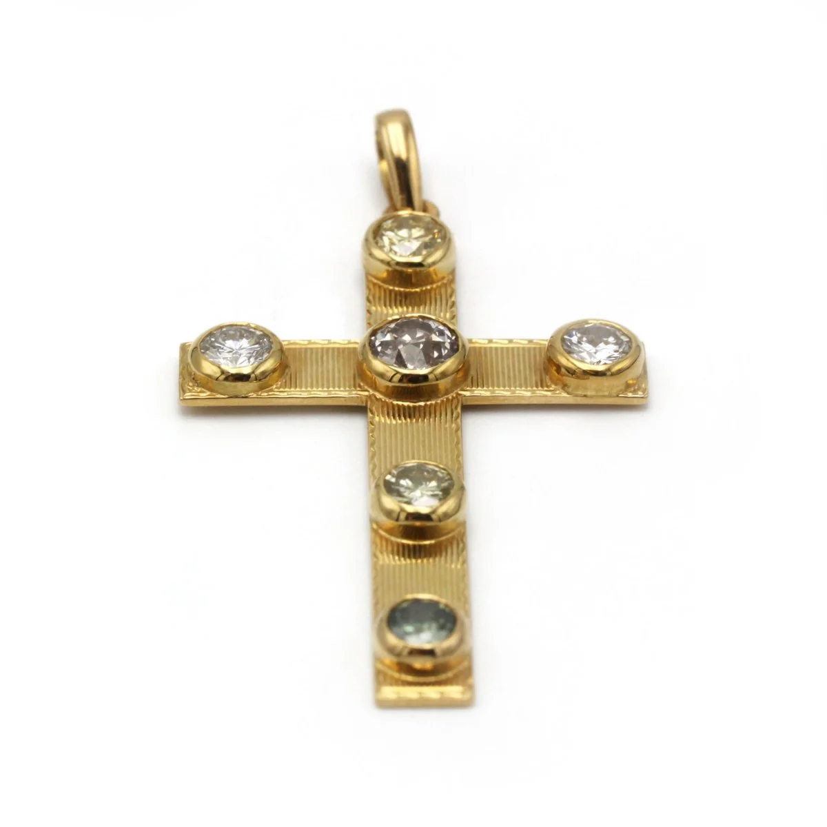Cross - Gold and diamonds - Image 3