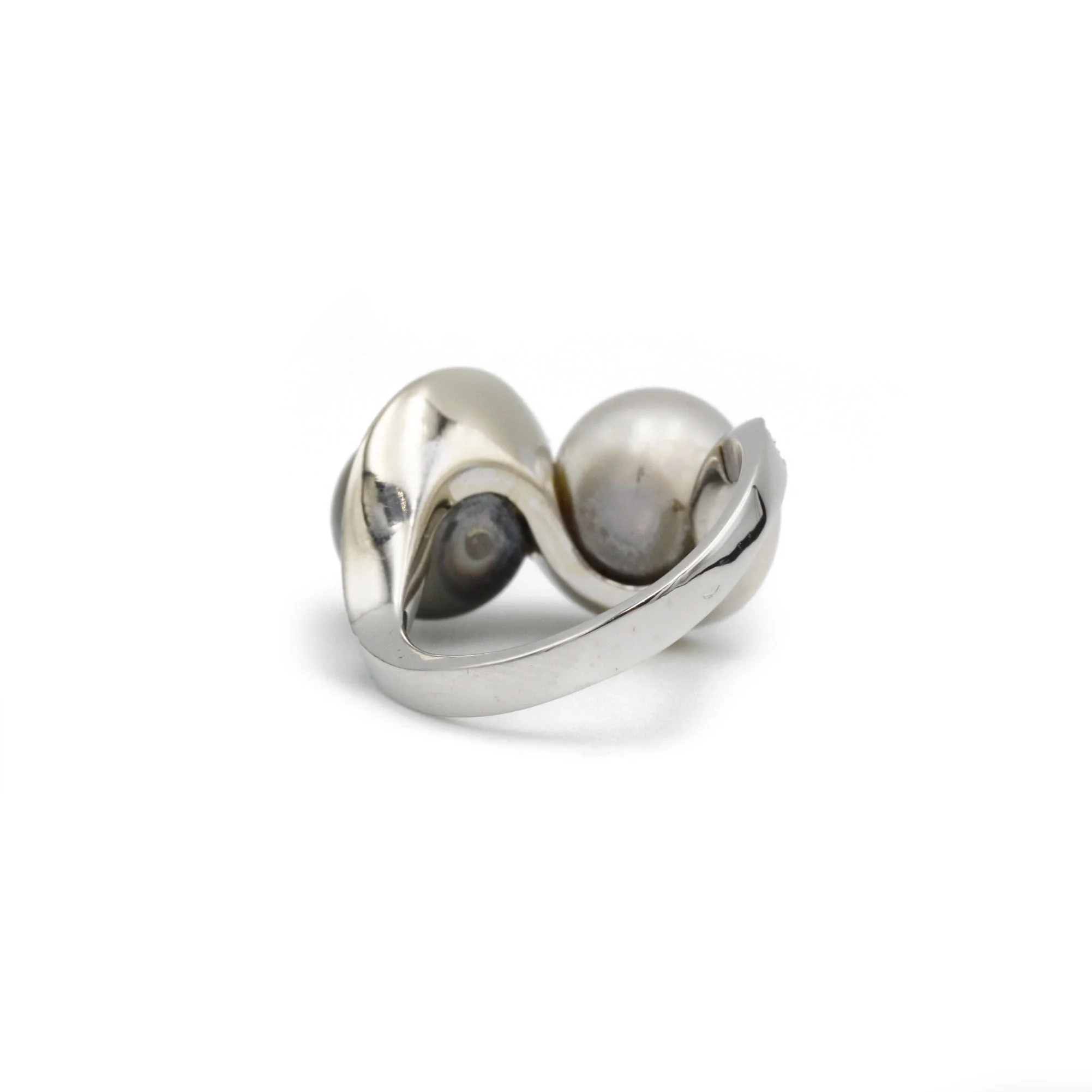 Ring - Gold, Diamonds and Pearls - Image 3