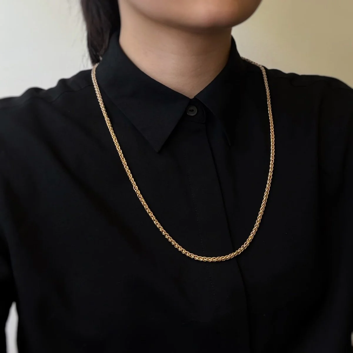 Necklace Chain in Yellow gold - Image 2