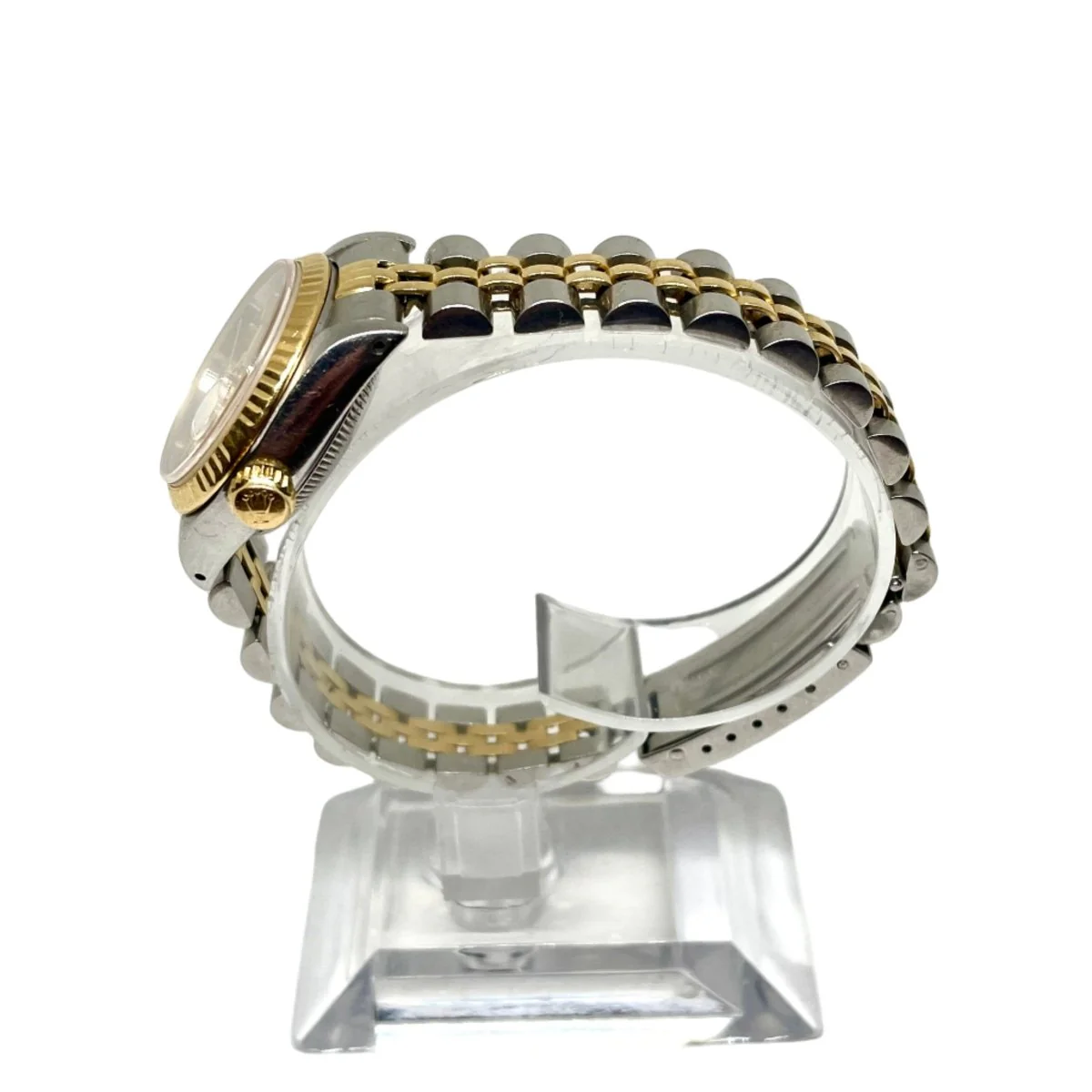 ROLEX "DateJust" Watch in Yellow gold and steel - Image 2