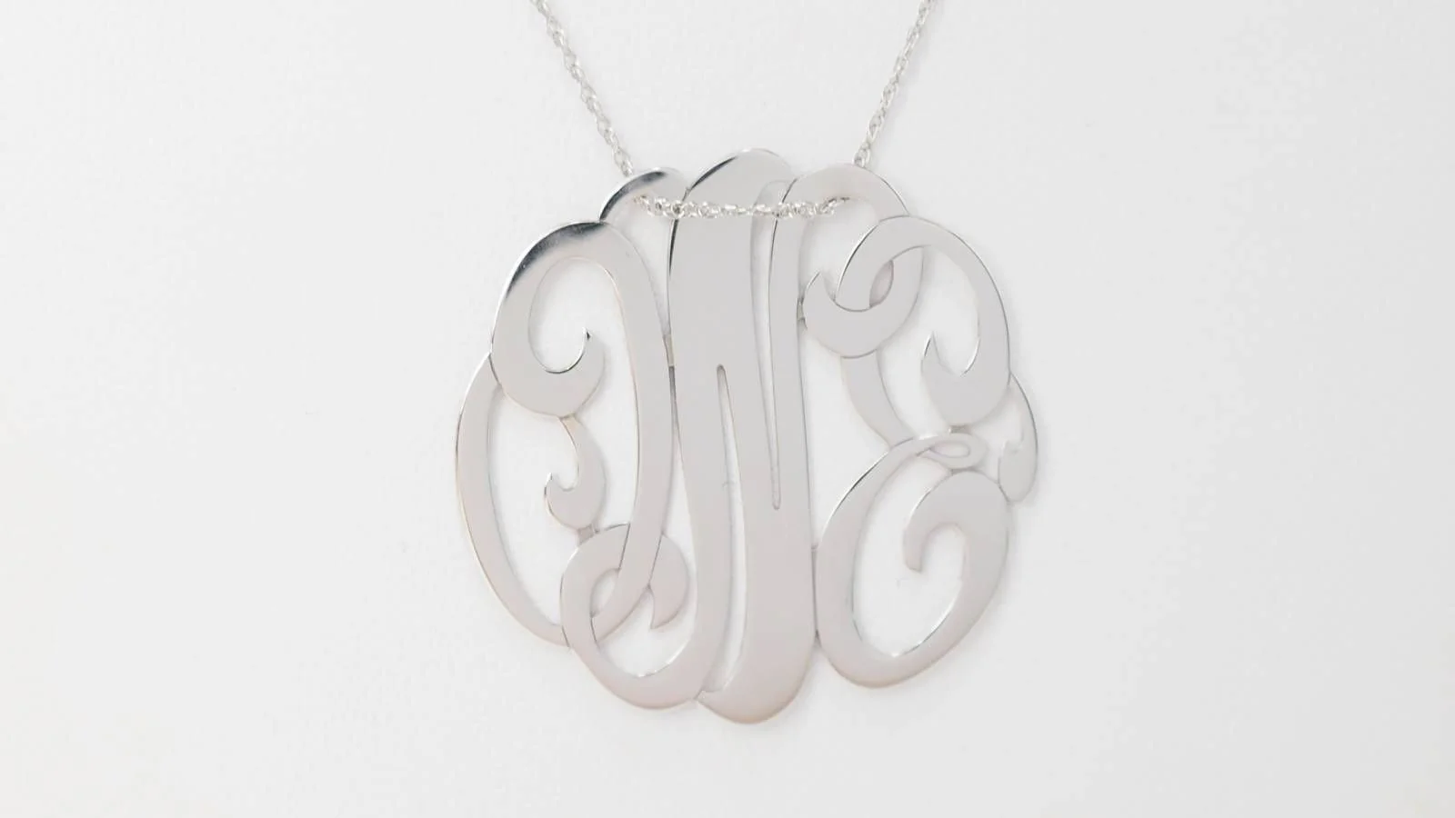 Ginette NY Monogram “One” Necklace - Image 5