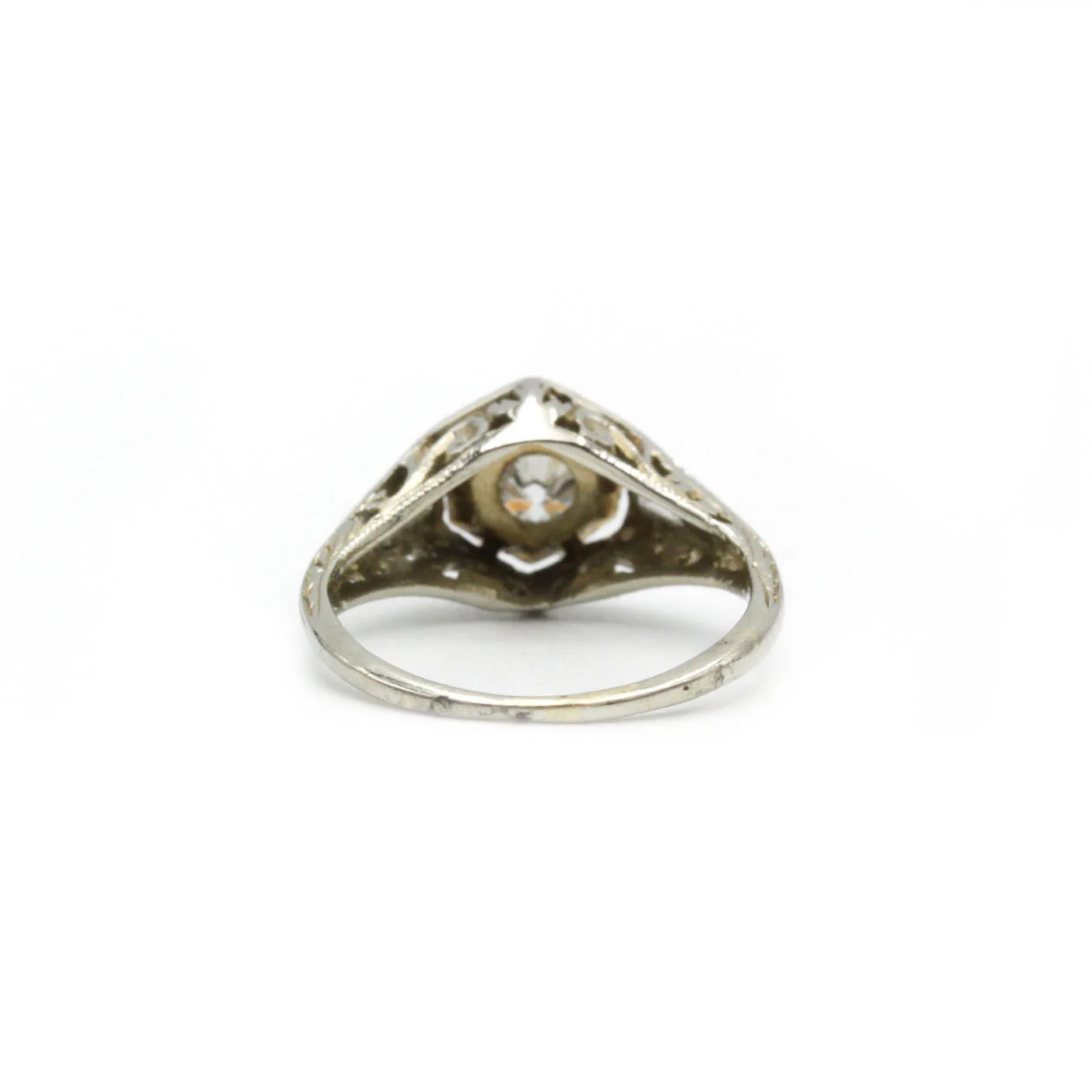 Ring Garter in white gold and diamonds - Image 5