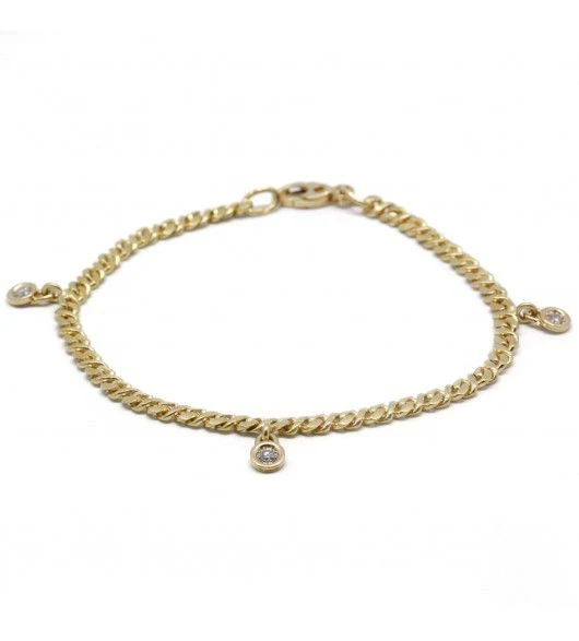 Bracelet - Gold And Diamonds