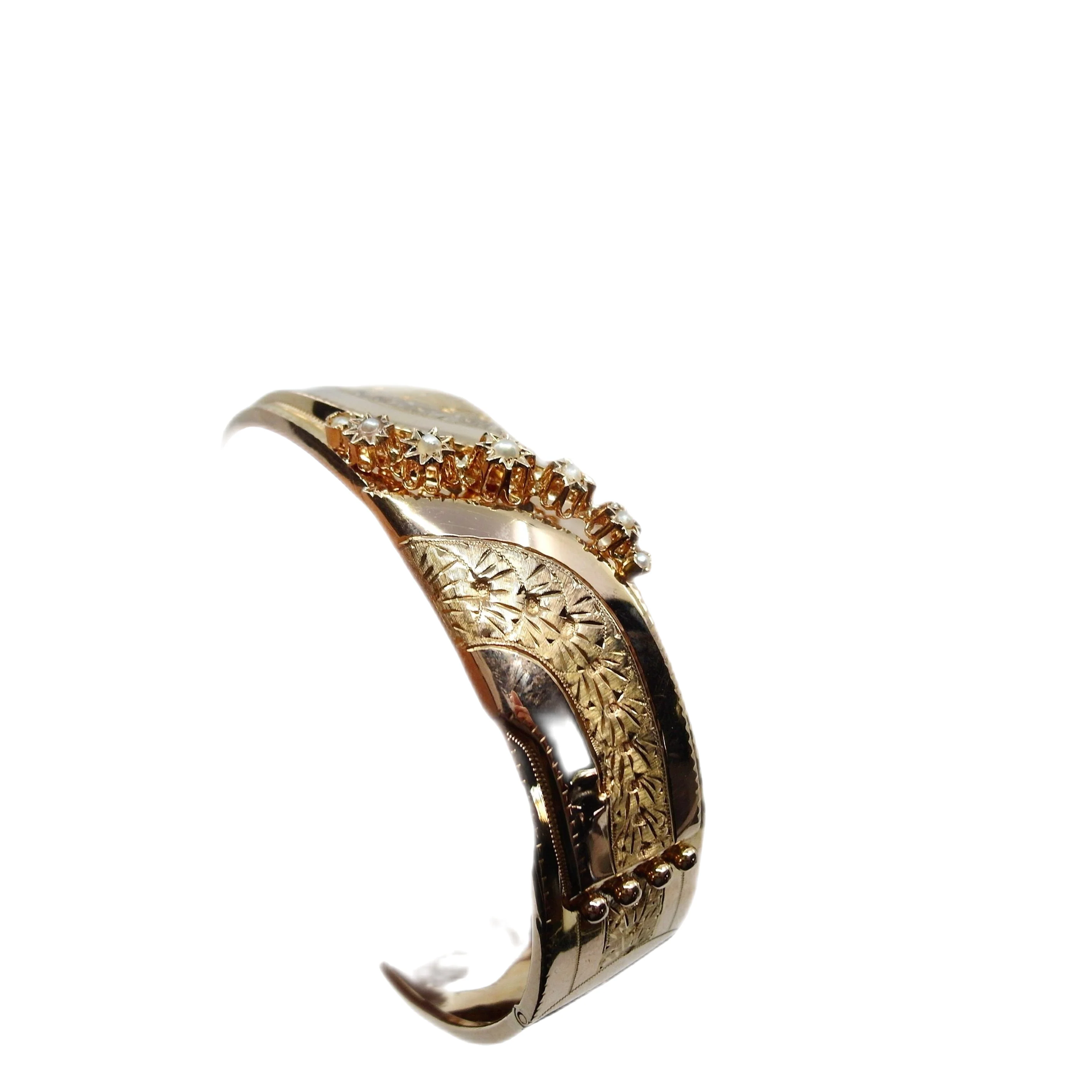 Napoleon III Period Bangle Bracelet - Image 4