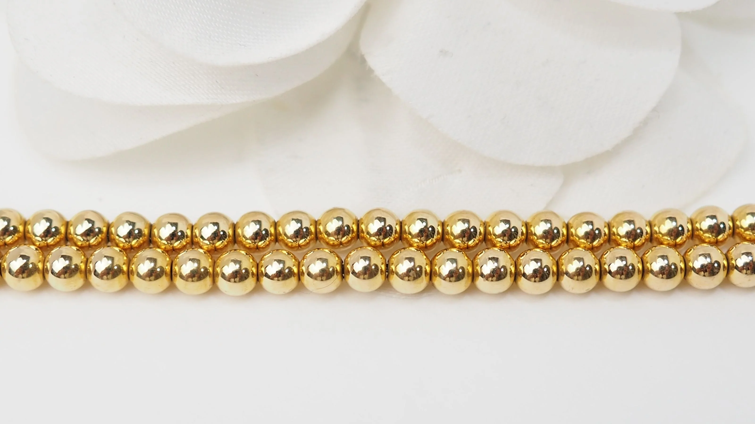 Marseille necklace in yellow gold - Image 4